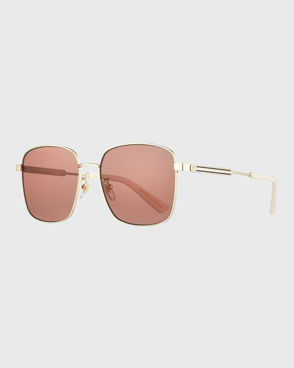 Square Metal Sunglasses